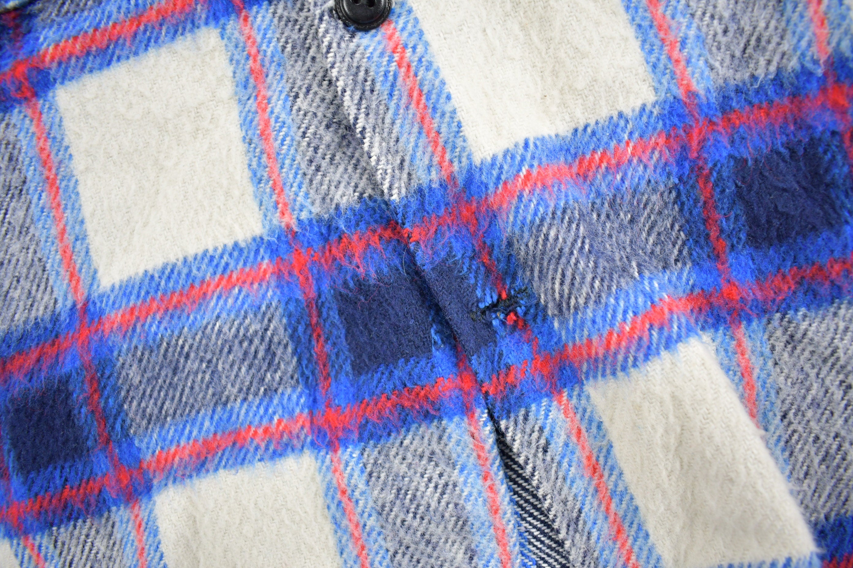 Vintage 1980s North Country Plaid Flannel Shirt