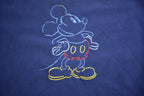 Vintage 1990s Mickey Mouse Embroidered Disney Fleece Sweater