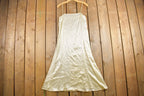 Vintage 1970s Silk Slip Dress