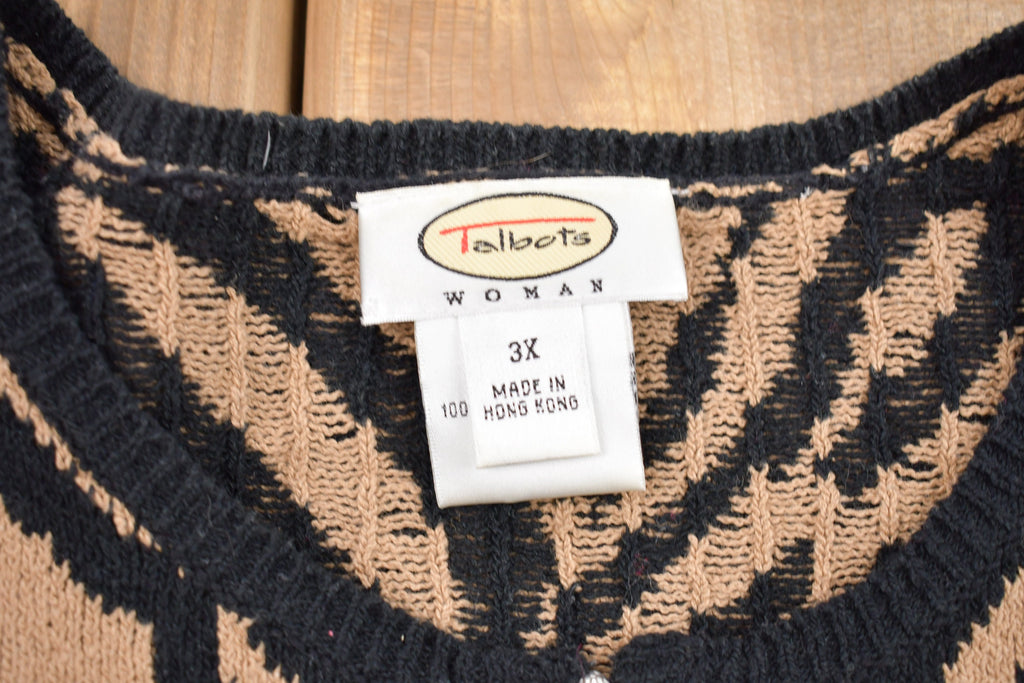 Vintage 1980s Talbots Knitted Sweater