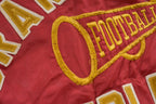 Vintage 1990s Holloway Scranton High Cheerleader Satin Hooded Jacket
