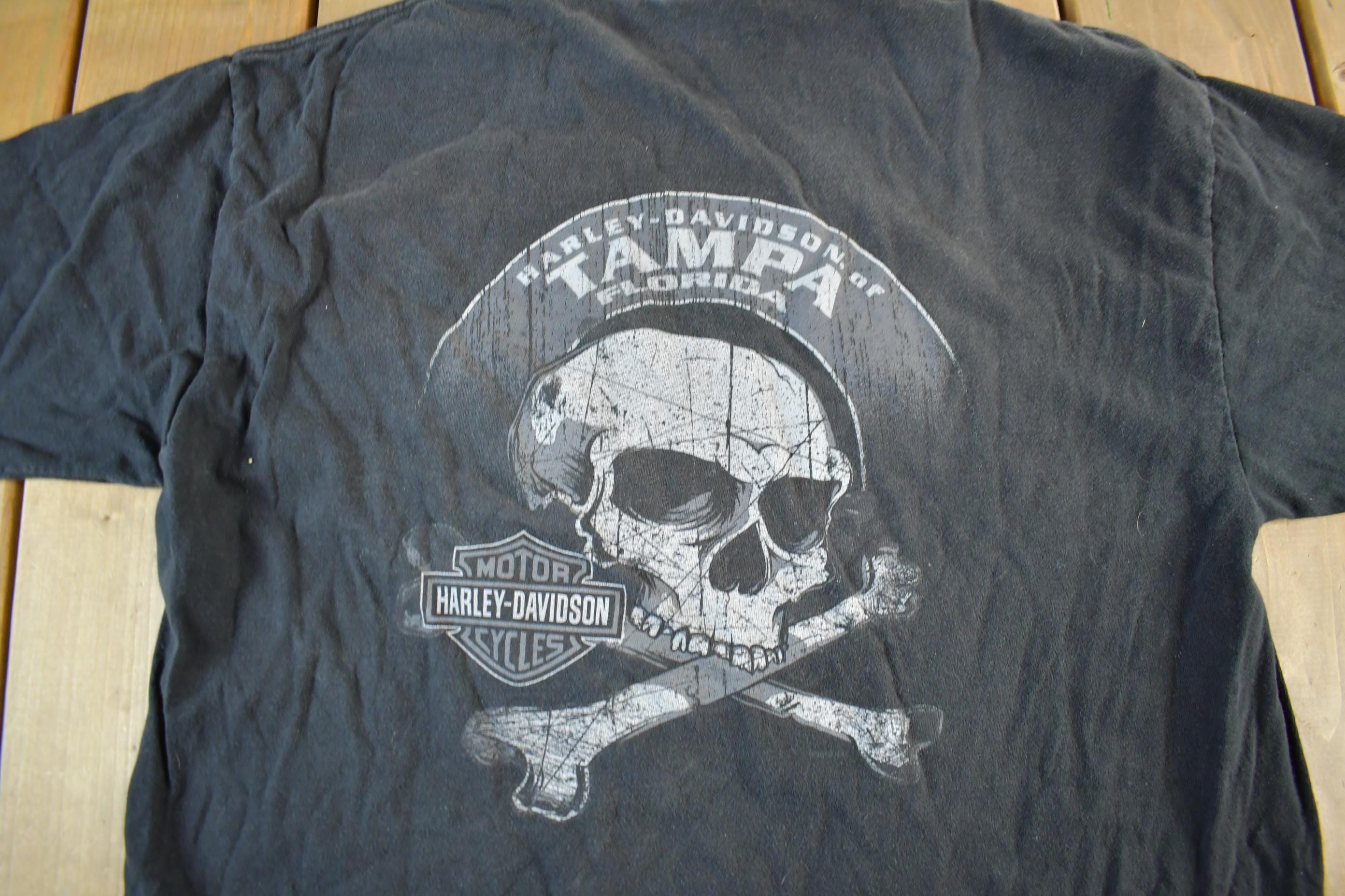 Vintage 2000s Harley Davidson Motorcycles T-Shirt Men's XL