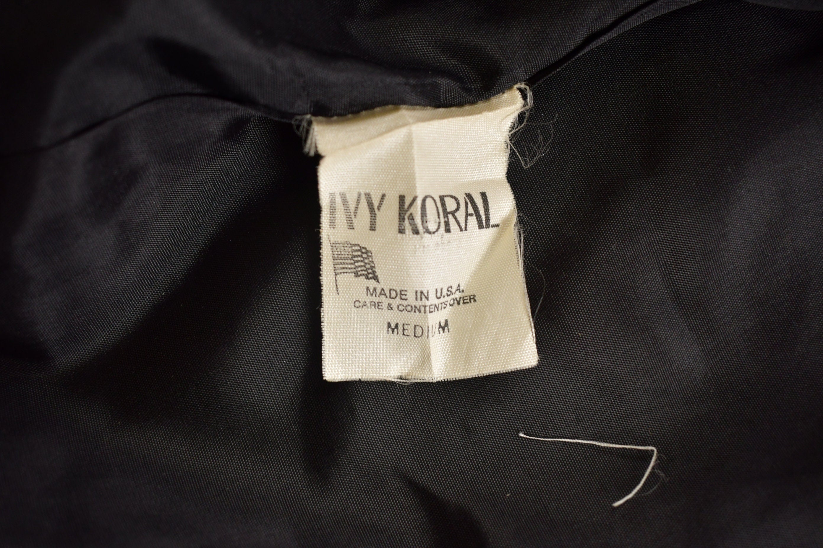 Vintage 1980s Ivy Koral Plaid Overcoat