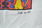 Vintage 1990s Book Woman Cute Crewneck Sweater