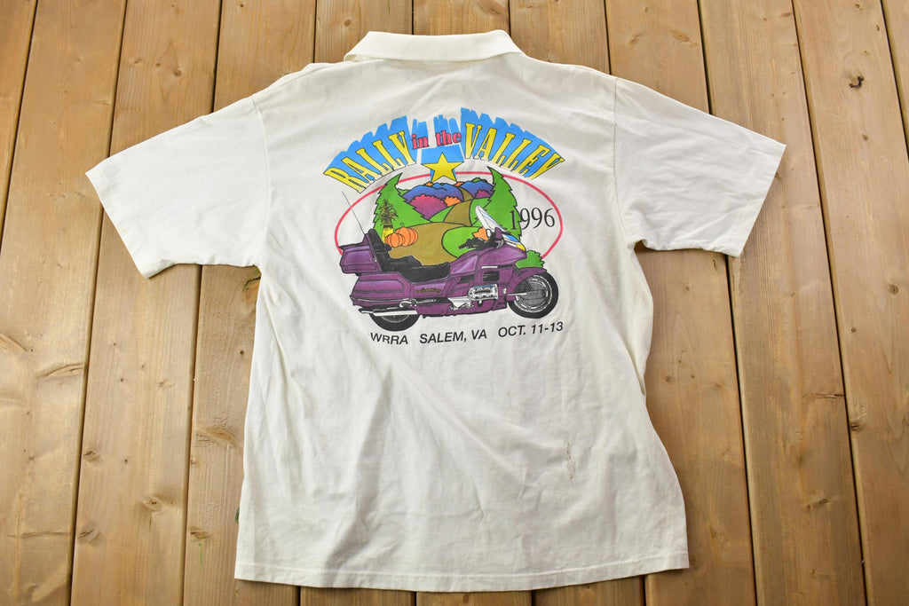Vintage 1996 Rally In The Valley Souvenir T-Shirt