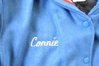 Vintage 1988 Simley Spartanettes Wool Varsity Jacket