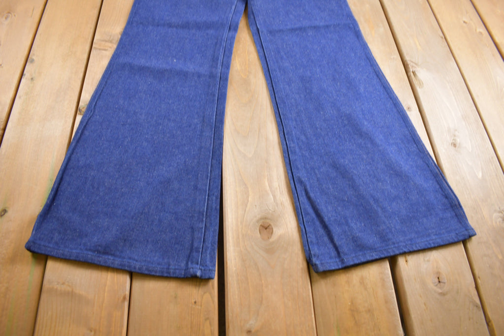 Vintage 1970s Deadstock Wrangler Wrag-Doll Bell Bottom Women's Jeans Size 31 x 32