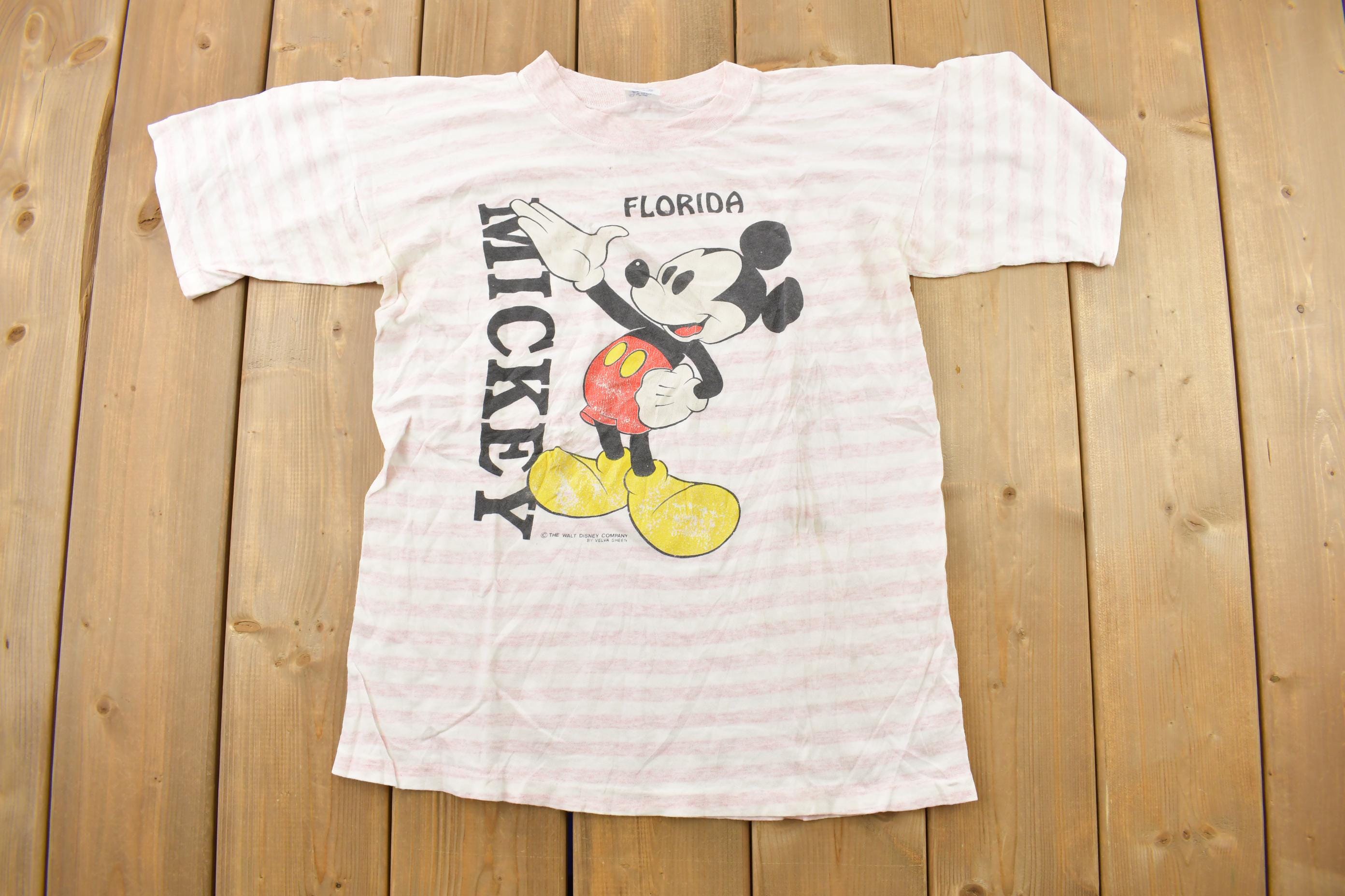 Vintage 1990s Mickey Mouse Disney Crewneck T-Shirt