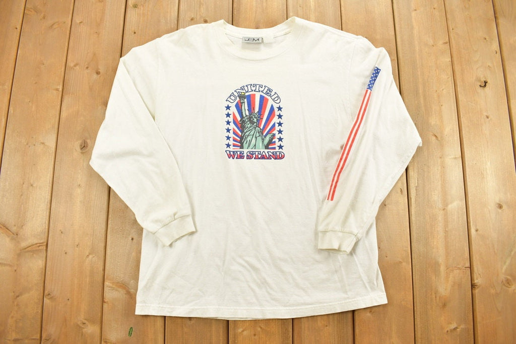 Vintage 1990s United We Stand Graphic T-Shirt