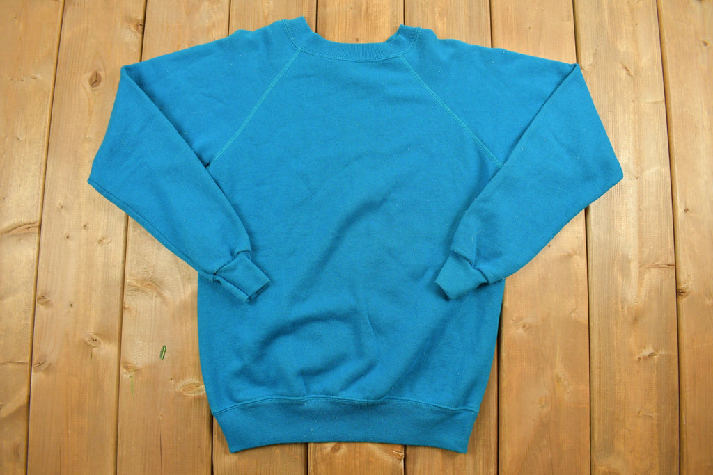 Vintage 1980s Hanes Her Way Raglan Crewneck Sweatshirt