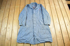Vintage 1950s 1960s Reynolds Garage Mechanic Shop Coat Light Jacket Men's 44