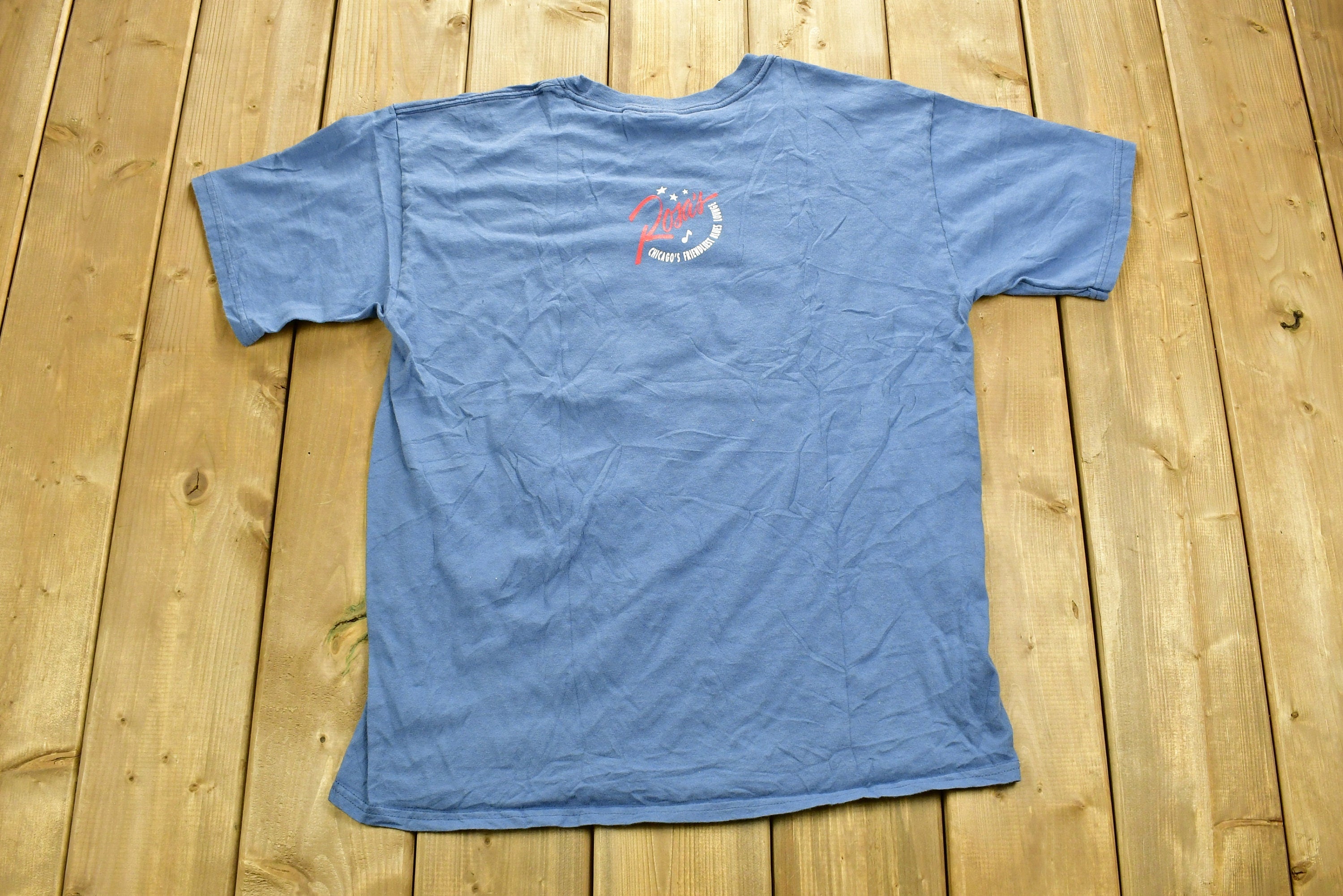 Vintage 1990s Rosa's Lounge Chicago T-Shirt