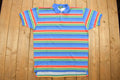 Vintage 1990s Hunt Club Striped Polo Shirt