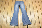Vintage Y2K Pitaya Bell Bottom Denim Jeans Size 26 x 30