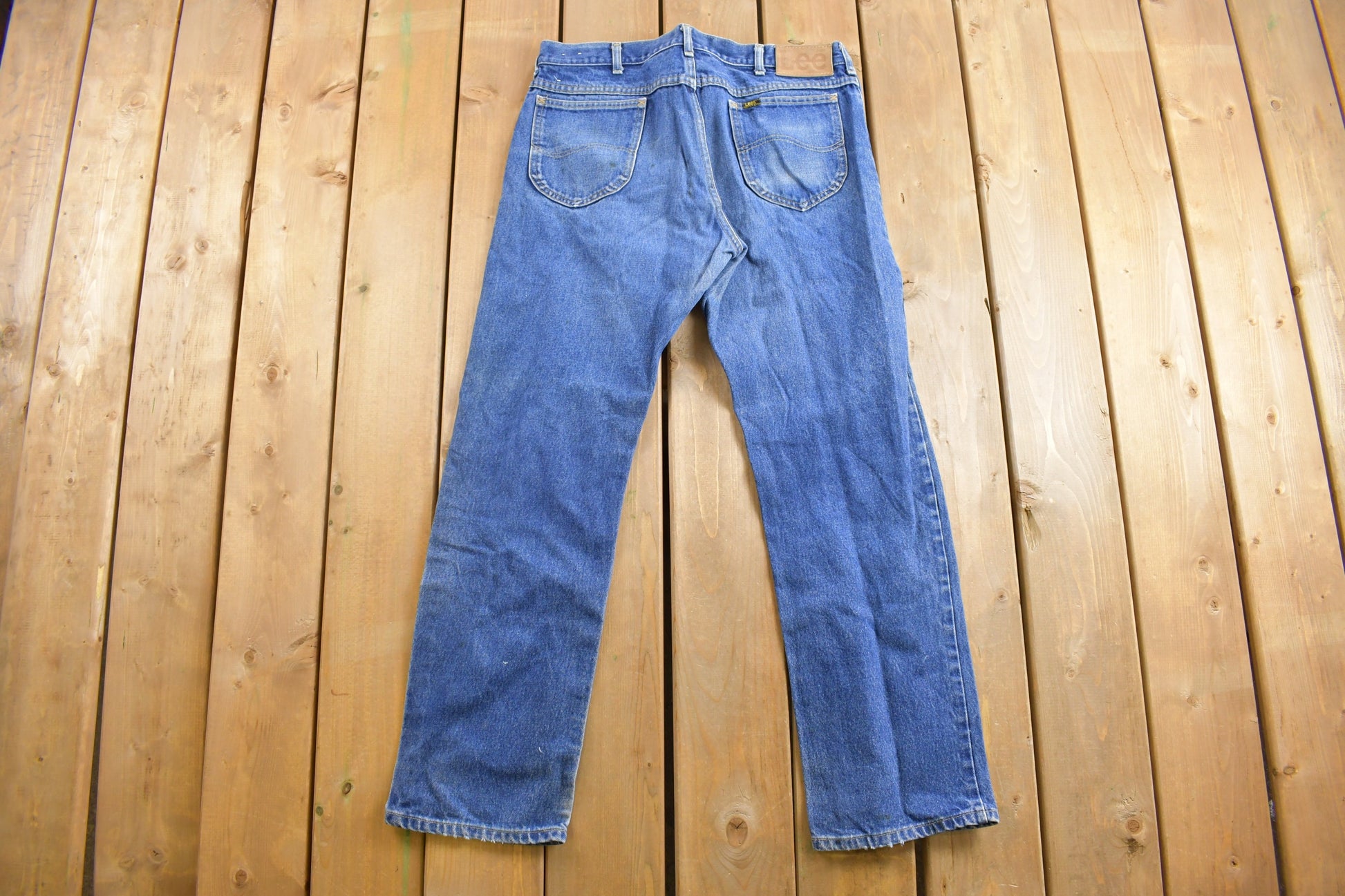 Vintage 1980s LEE Blue Jeans Size 36 x 30.5