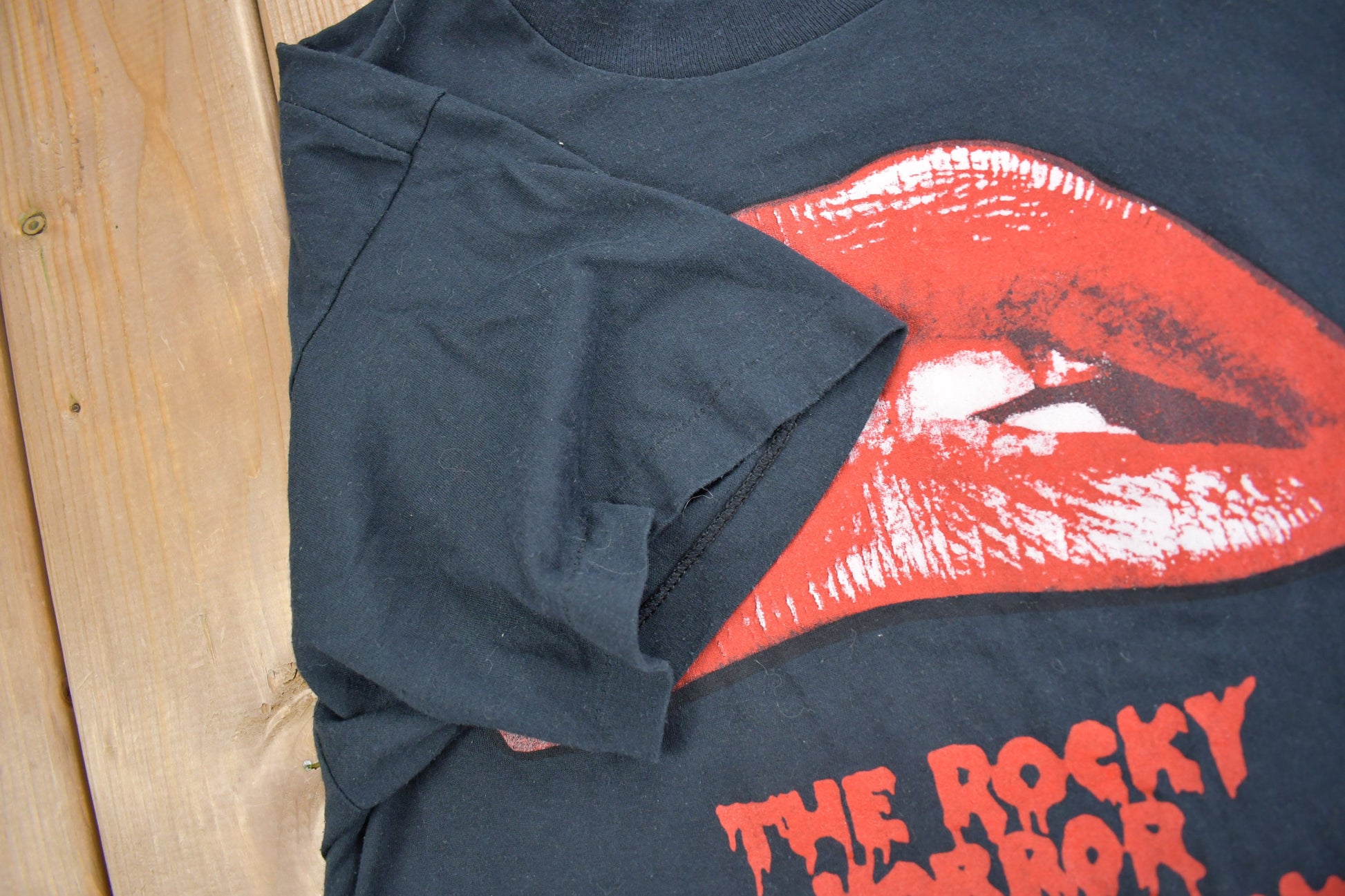 Vintage 1975 The Rocky Horror Picture Show Movie Promo T-shirt