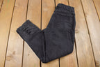 Vintage 1990's Chic Skinny Black Jeans 24 x
