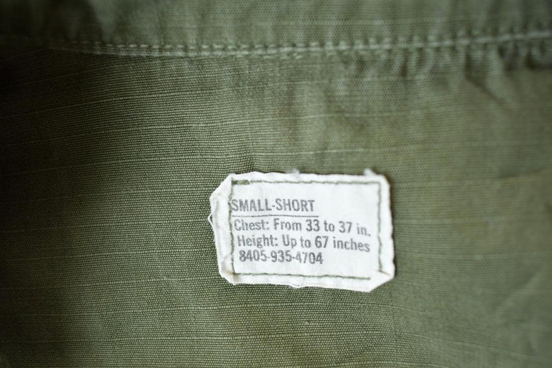 Vintage Military Button Up Shirt