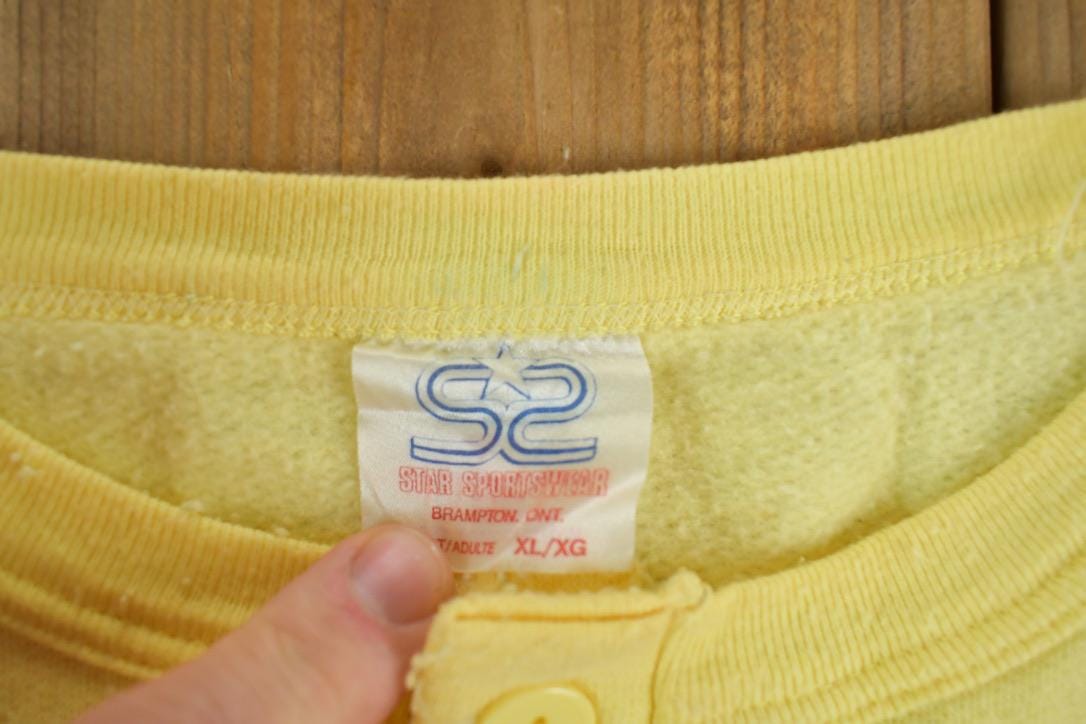 Vintage 1990s Bolyn Screen Printing Crewneck Sweatshirt