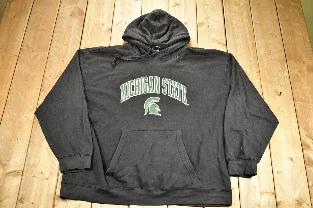 Vintage 1990s University of Michigan State Spartans Collegiate Hoodie