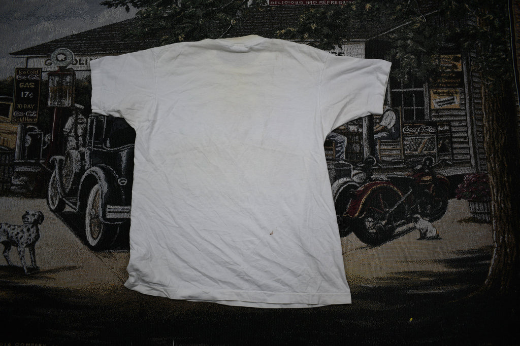 Vintage 1993 Buffalo Bison's Friday Night Bash Baseball Graphic T Shirt