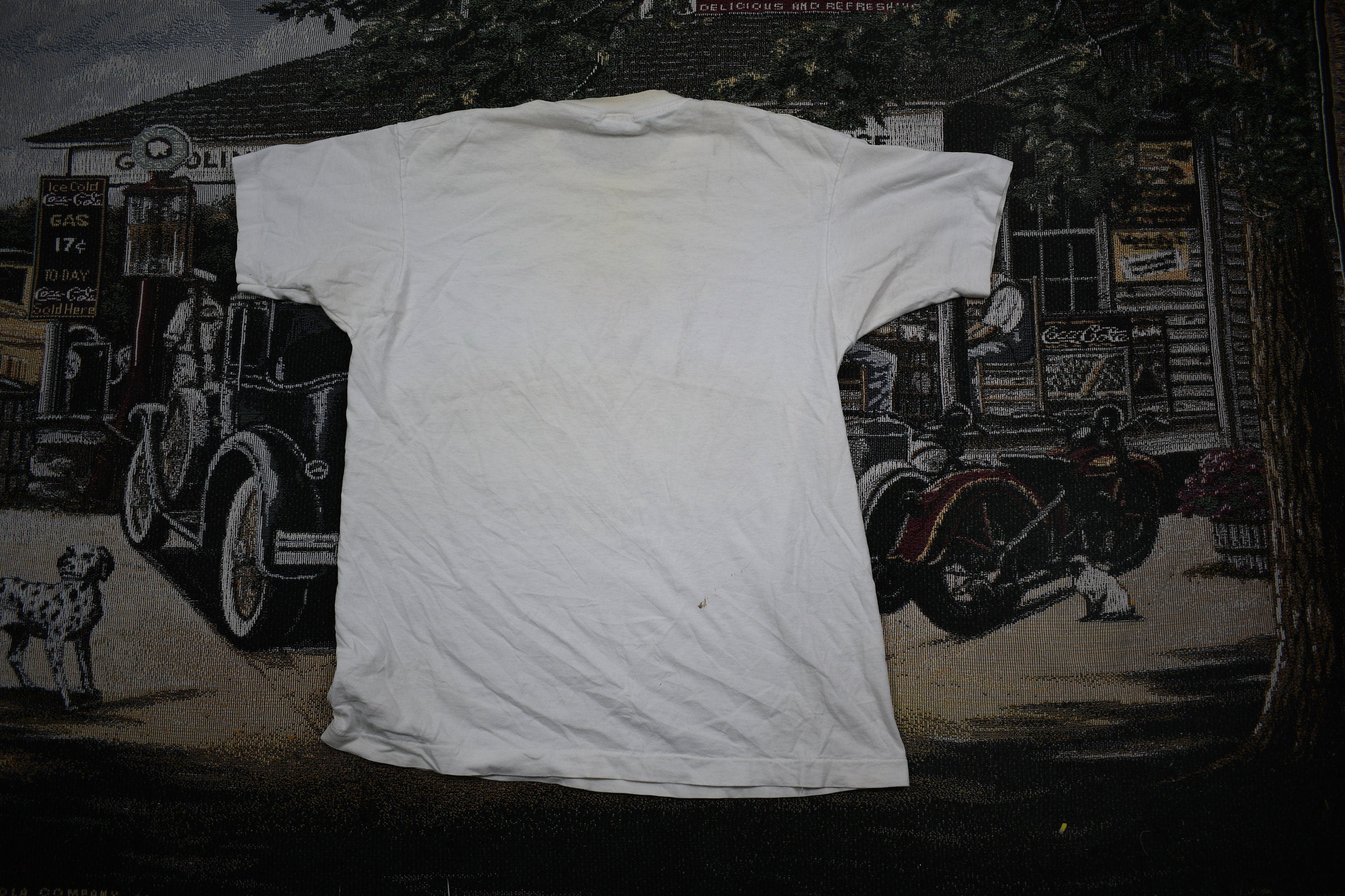 Vintage 1993 Buffalo Bison's Friday Night Bash Baseball Graphic T Shirt