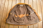 Vintage 1950s Red Head Canvas Hunting Jacket Made In USA