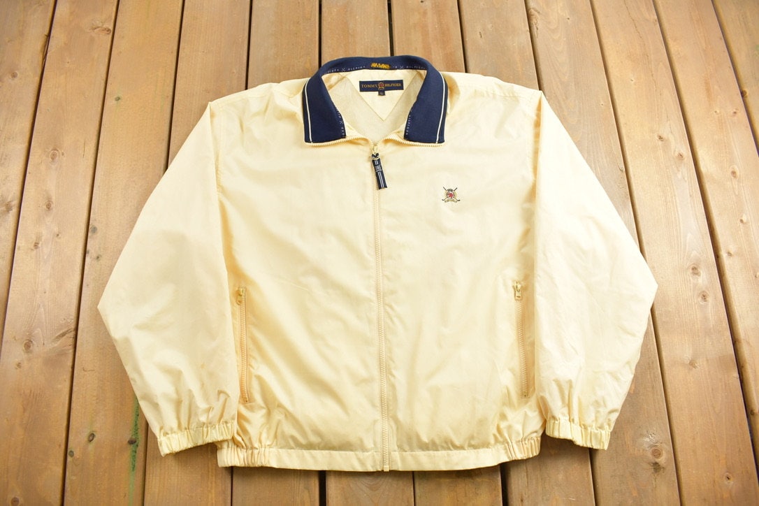 Vintage 1990s Tommy Hilfiger Windbreaker Jacket