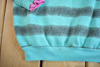 Vintage 1980s Permit Striped Crewneck Sweatshirt - XS