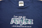 Vintage 1990s "I've got an Attitude" Crewneck Sweatshirt