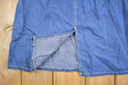 Vintage 1990s Lee Jean Skirt Size 11 / True Vintage / Vintage Skirt / Retro Style