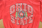 Vintage 1990s Ohio State Buckeyes Short Sleeve Crewneck Sweatshirt Men's Small