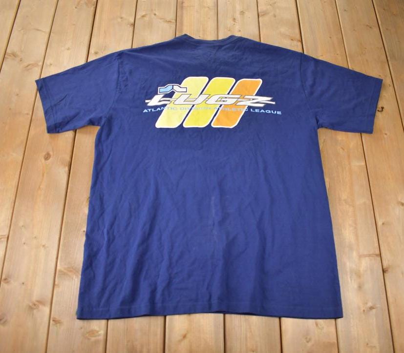 Vintage 1990s Lugz Athletic League Graphic T Shirt Made In USA
