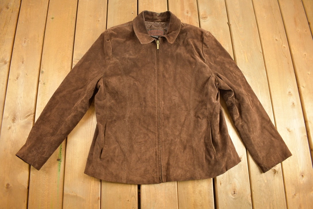 Vintage 1990s Siena Suede Jacket