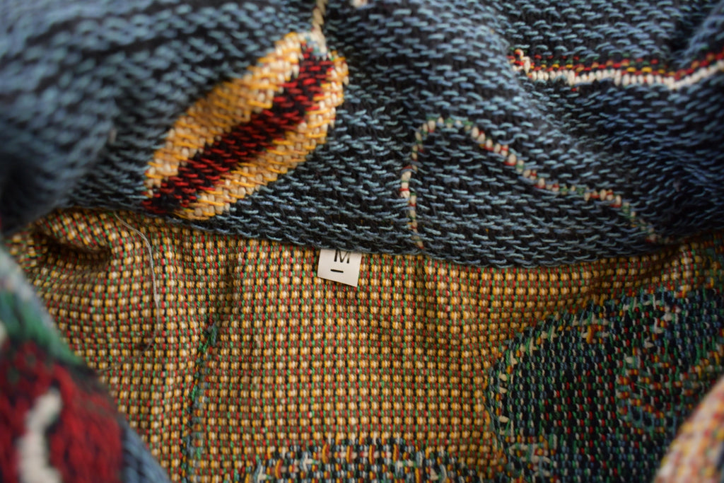 Vintage 1990s Fishing Themed Quilt Jacket