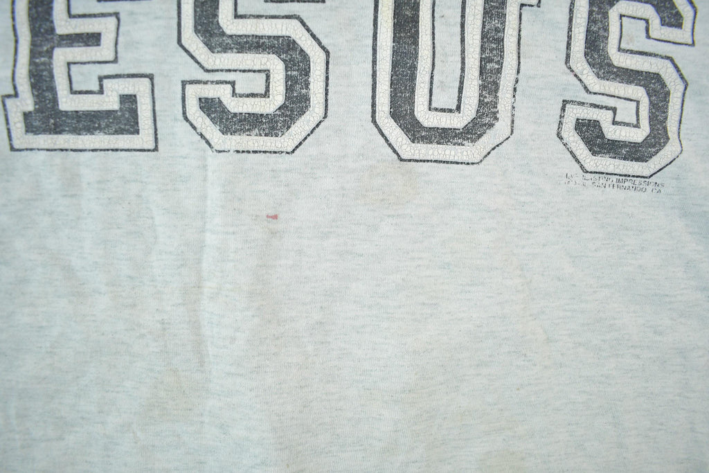 Vintage 1990s Property Of Jesus Christ Graphic T-Shirt Men's 3XL