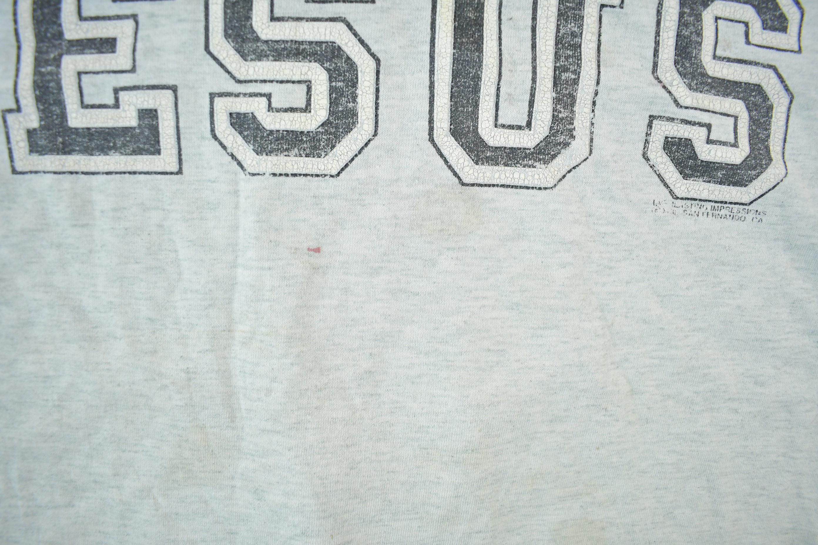 Vintage 1990s Property Of Jesus Christ Graphic T-Shirt Men's 3XL