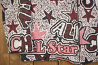 Vintage 1990s Knitted Print Light Jacket - XL