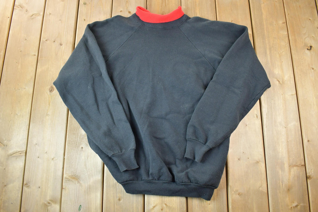 Vintage 1990s Cardinal Bird Double Collar Crewneck