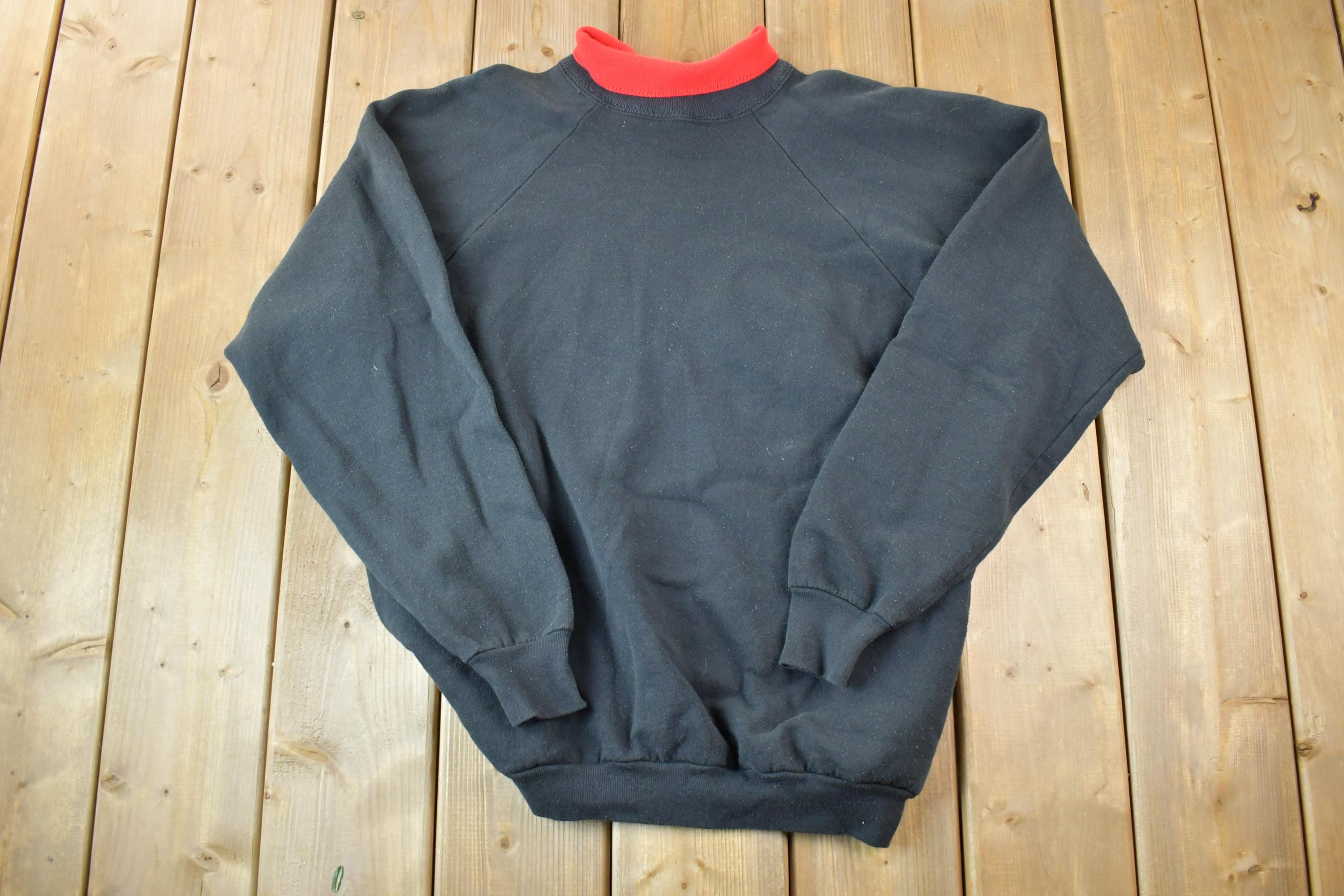 Vintage 1990s Cardinal Bird Double Collar Crewneck