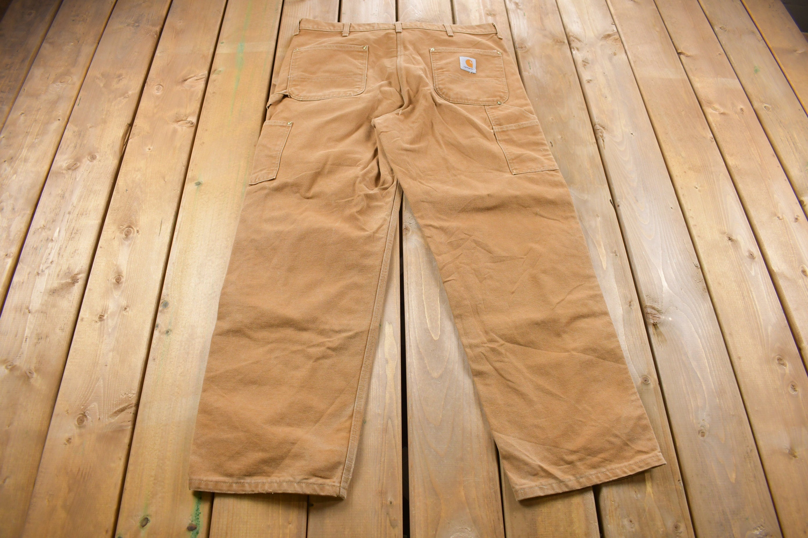 Vintage 1980s Carhartt Double Knee Work Pants Size 38 x 31