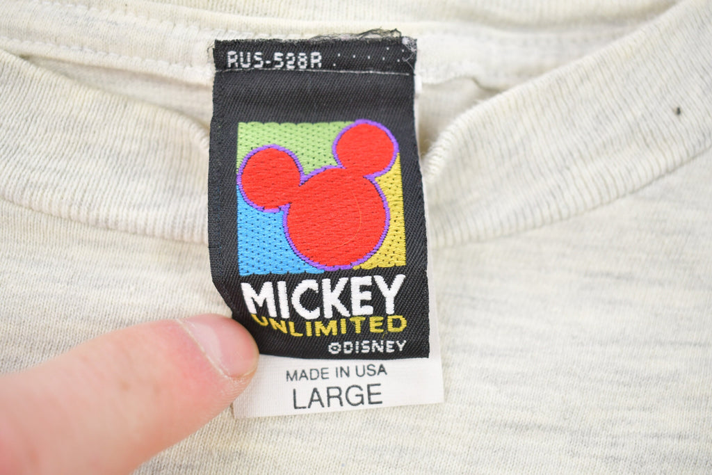 Vintage 1990s Mickey Unlimited Graphic T-Shirt / Graphic / 80s / 90s / Streetwear / Retro Style / Single Stitch / Made In USA