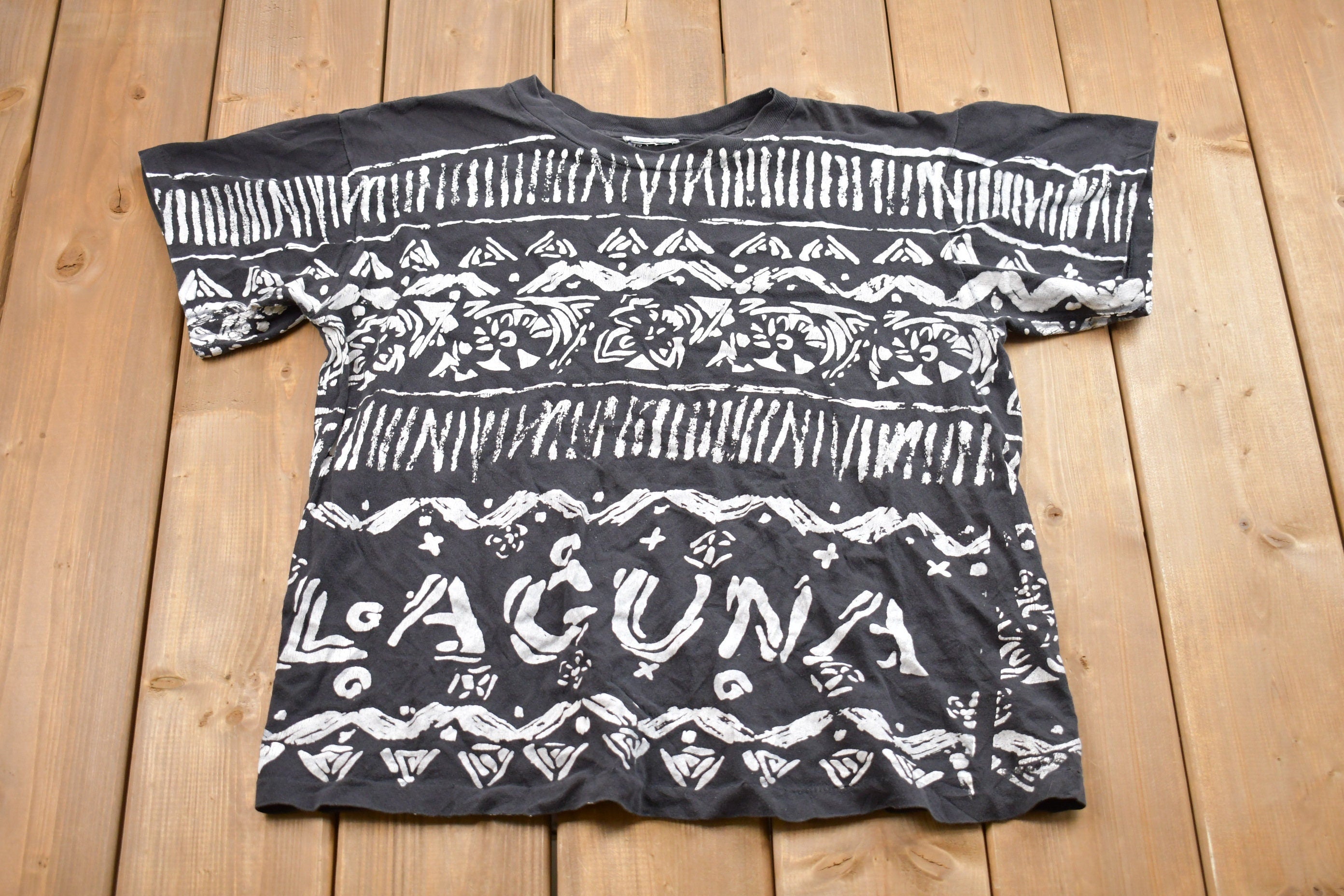 Vintage 1990s AOP Laguna T-Shirt