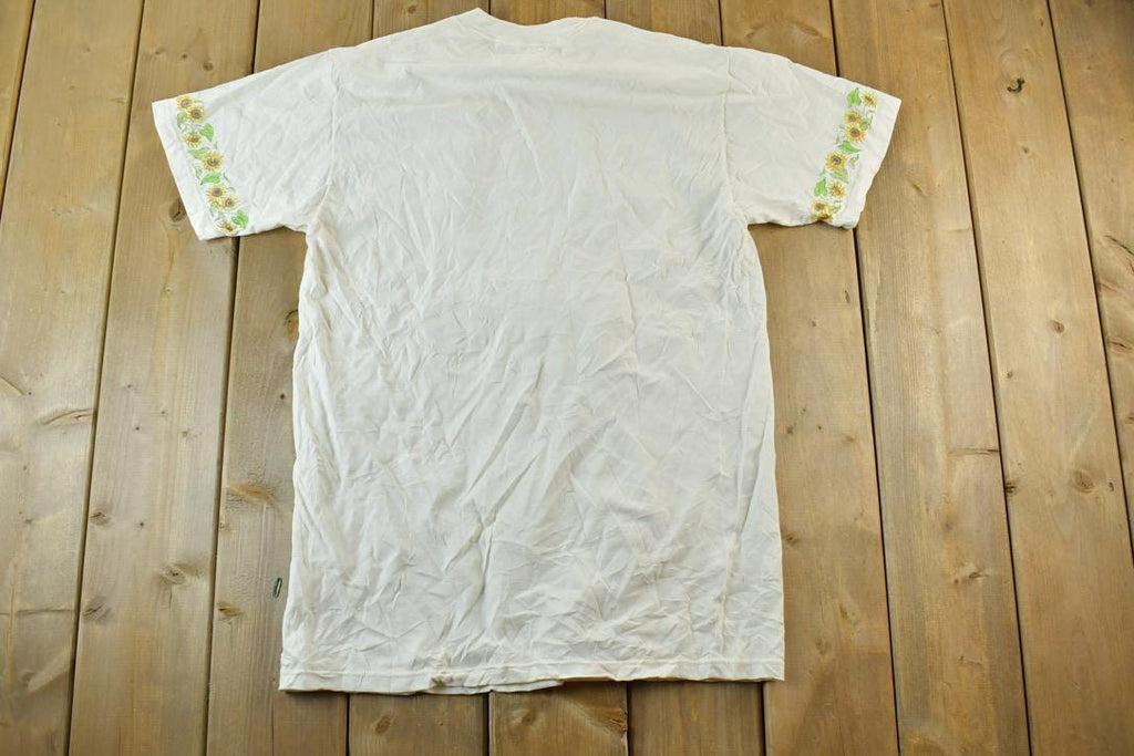 Vintage 1990s Sunflowers Outdoors AOP T-Shirt