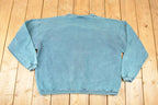 Vintage 1990s Torch Lake Embroidered Compass Crewneck Sweatshirt Men's XL