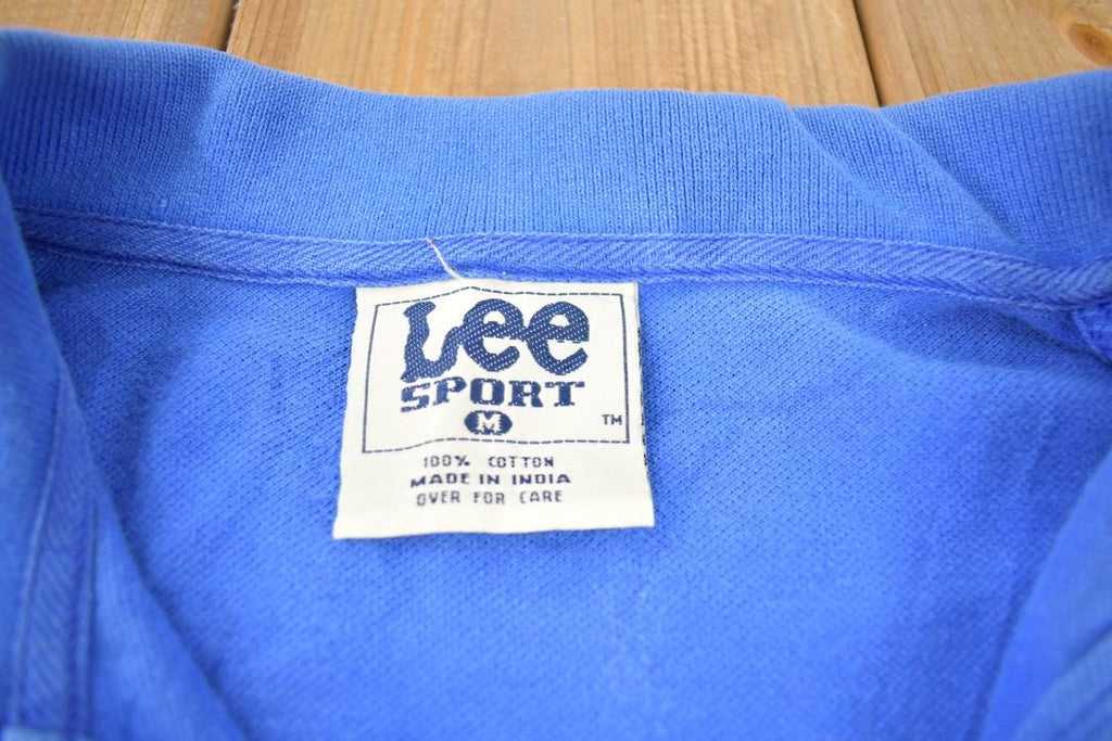 Vintage 1990s Indianapolis Colts NFL Football Lee Sport Embroidered Button Up Shirt