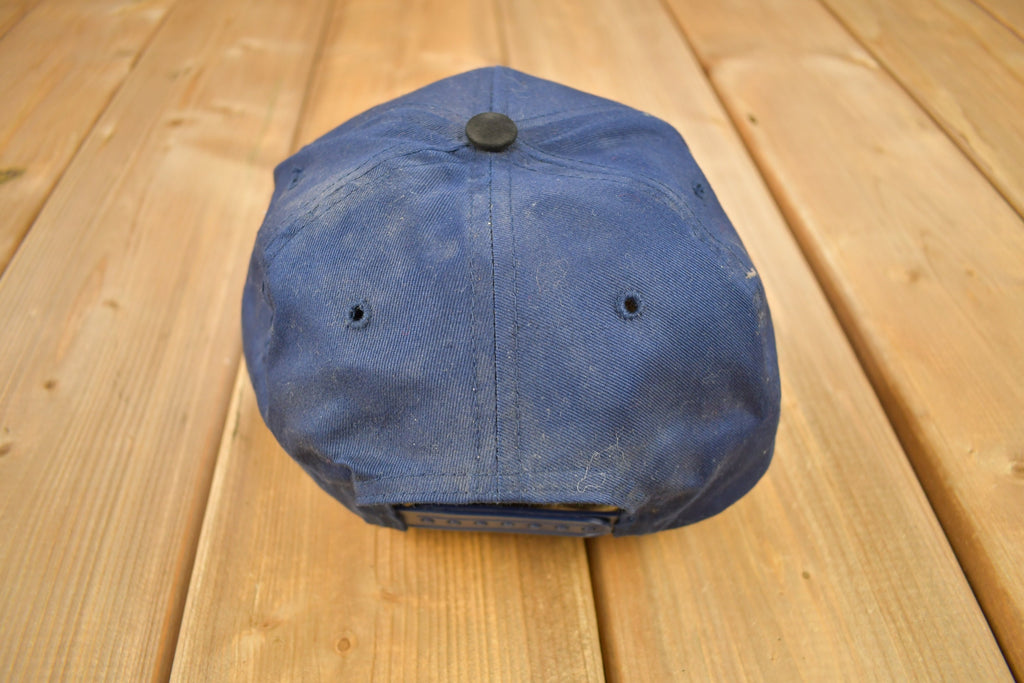 Vintage 1990s University Of Michigan Wolverines NCAA Collegiate Snap Back Hat  Vintage Hat  Embroidered