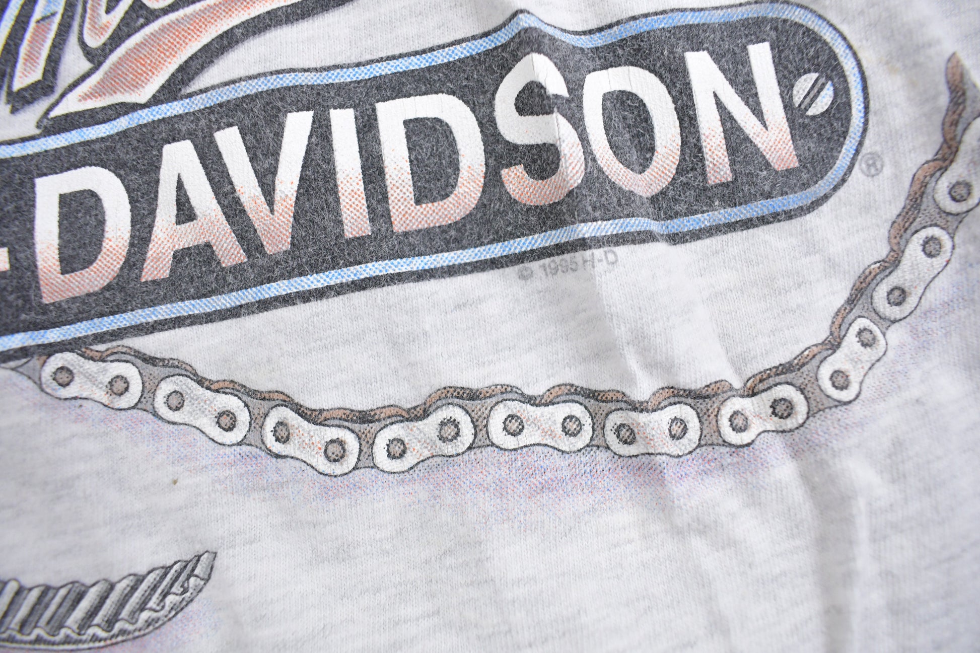 Vintage 1995 Sauk Prairie Harley Davidson Motorcycles T-Shirt