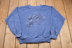 Vintage 1990s Snowmobile Trail Crewneck Sweatshirt