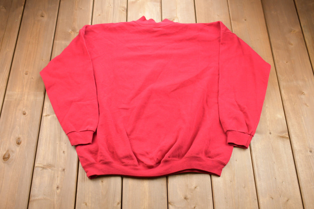 Vintage 1990 Wanna Play Some Reindeer Games Crewneck Sweatshirt